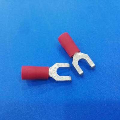KST FSV1-3.7 红色护套铲形冷压端子 连接器