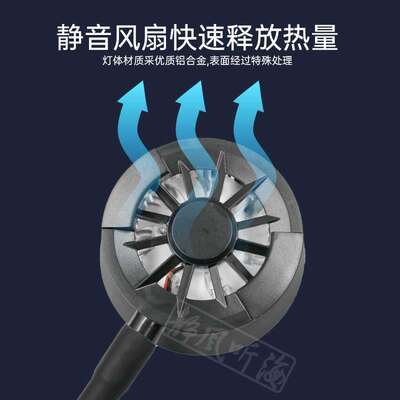 LEADING OCEAN 30瓦定时LED微小缸全光谱珊瑚灯补光灯海水鱼缸灯