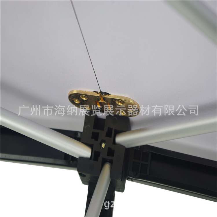 豪华拉网促销台广告便携式磁吸铝合金材质接待台 展示架展位