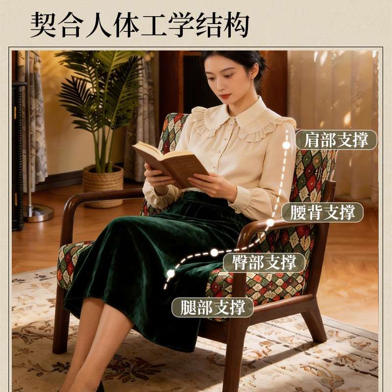 阳台休闲桌椅组合一桌二椅三件套小型单人沙发椅懒人椅子民宿酒店