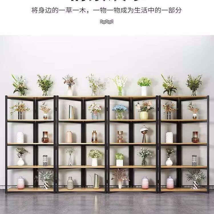 简约新款花架子客厅落地式花盆多层收纳展示架卧室户外庭院置物架