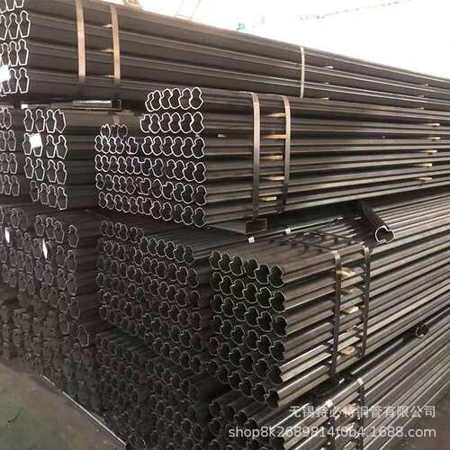 异型管厂家 异型焊管 8字型焊管 叉车门加工用管 75*55*2.75现货