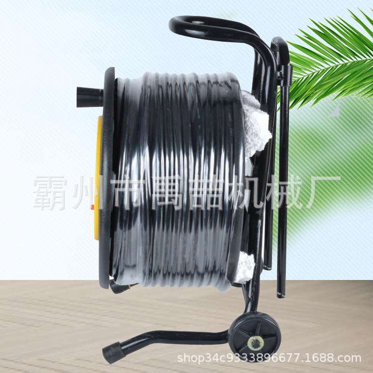 抢险应急远距离电源电缆盘220V10A电缆绞盘带漏电保护电缆线盘