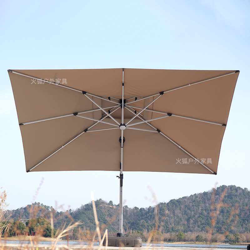 户外遮阳伞室外别墅花园庭院伞雨伞小院遮阳棚海边泳池外摆罗马伞