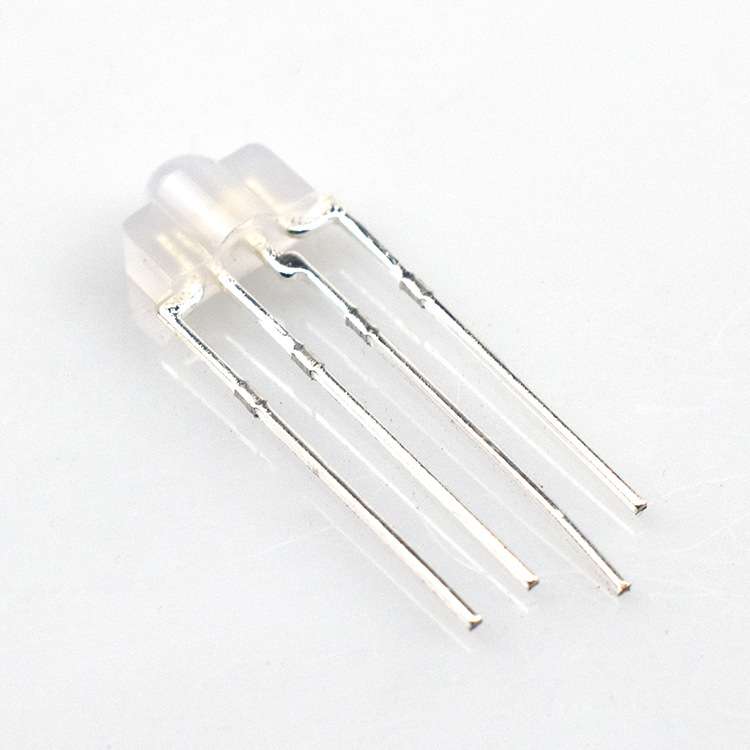 F3/3mm全彩rgb机械键盘背光七彩直插插件2.54led灯珠发光键盘灯珠