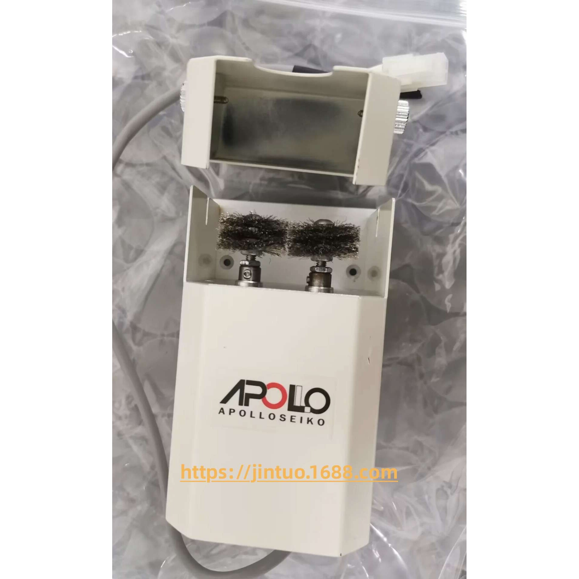 apollo seiko旋转式烙铁头清洗器 BRC-3000 阿波罗烙铁头清洁钢刷