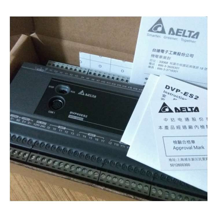 台达可编程PLC60点主机DVP60ES200R/DVP60ES200T/DVP60ES200TE