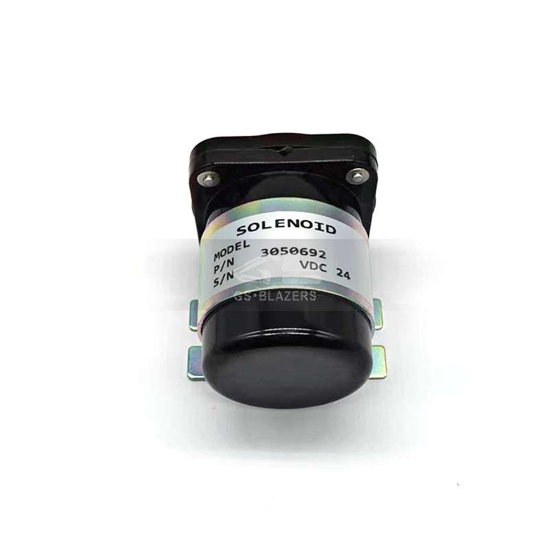 3050692电磁开关适用康明斯挖掘机启动马达继电器24V磁性开关