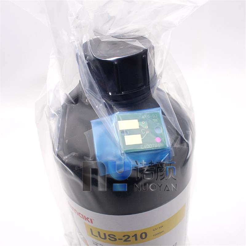 原装进口MIMAKI LUS-210UV固化油墨UJV100-160带芯片1L装墨水