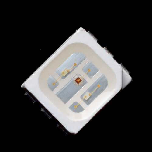 3528RGB灯珠0.2W七彩汽车氛围灯led灯灯条灯带贴片2835RGB超亮