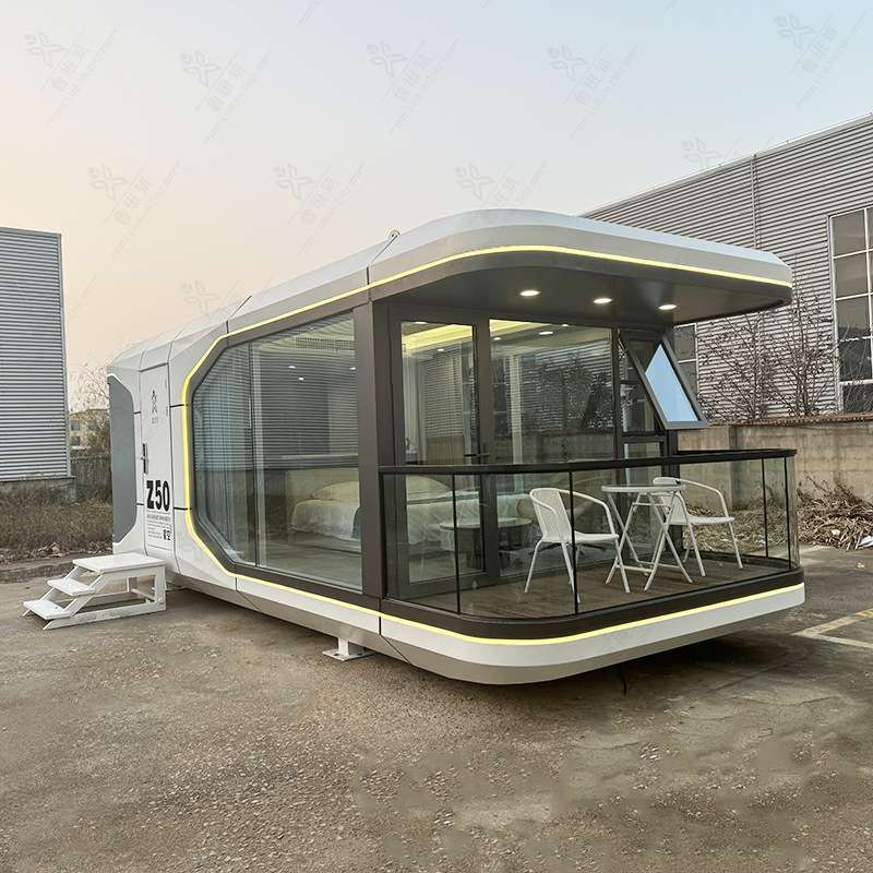 电竞主题太空舱移动房 户外钢结构移动房 景区酒店式智能化民宿