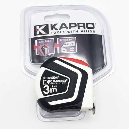 KAPRO开普路卷尺510 高精度木工钢卷尺自动锁带磁盒尺5米8米尺子