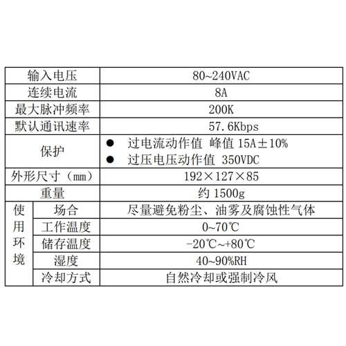 2M2260/2DM2260/2DM2280杰美康两相步进电机驱动器单相交流220V