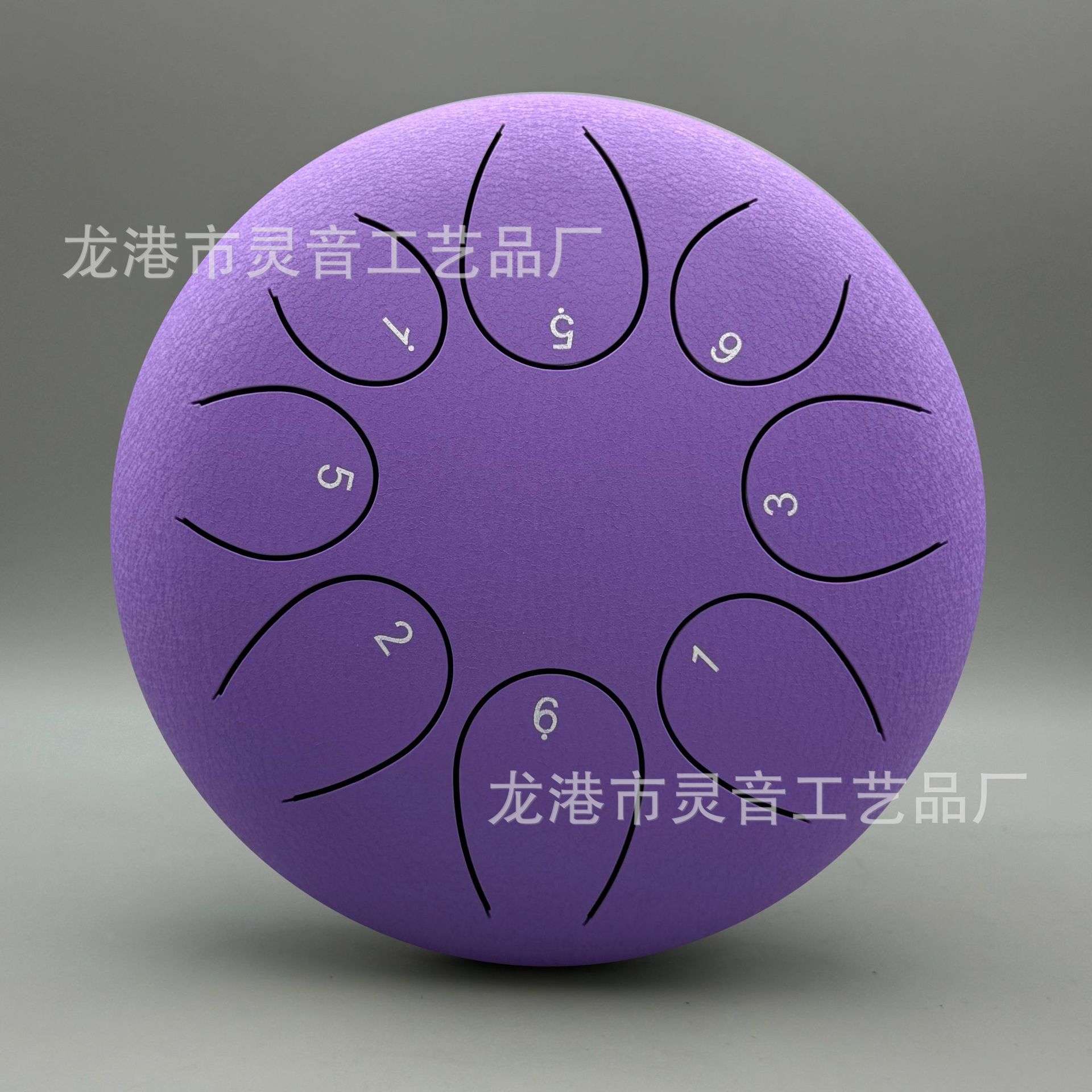 8寸8音调E手敲色空鼓成人初学空灵鼓无忧鼓儿童打击乐器厂家供应