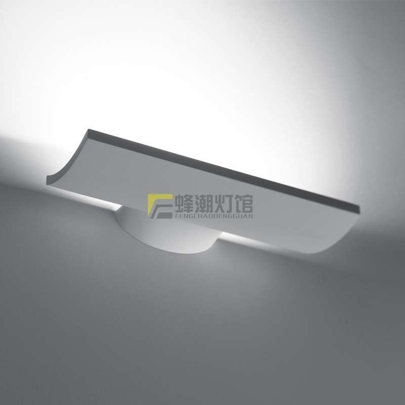 LED角灯墙角灯白色简约客厅卧室门前灯超亮北欧轻奢长条形墙壁灯