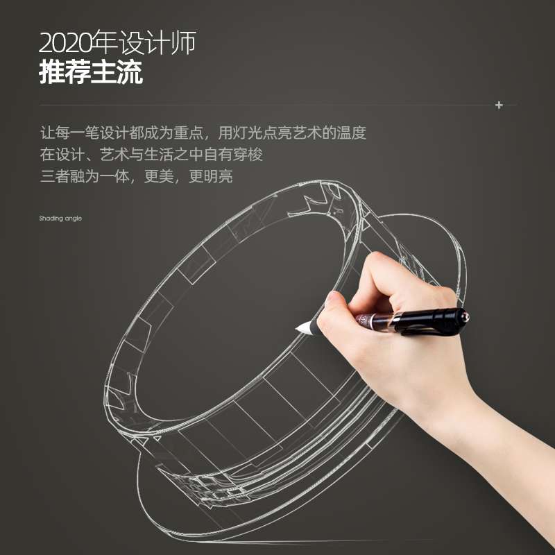 led水晶筒灯 黑色走廊玄关天花孔灯嵌入式入户灯过道立体吊顶创意