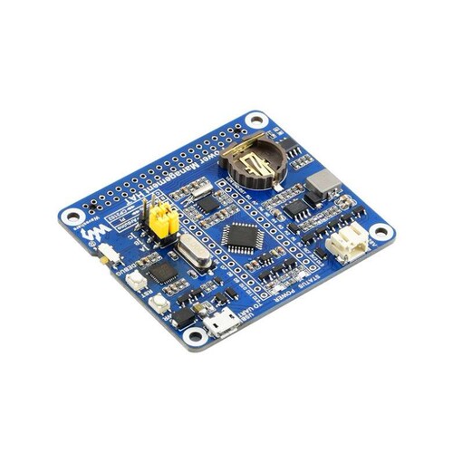 微雪 树莓派 内置Arduino单片机电源控制板 RTC定时 自动开关机