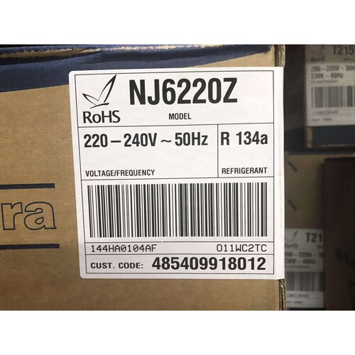 NJ6220ZX NJ6226ZX J6220ZX原装恩布拉科阿斯帕拉冰柜制冷压缩机