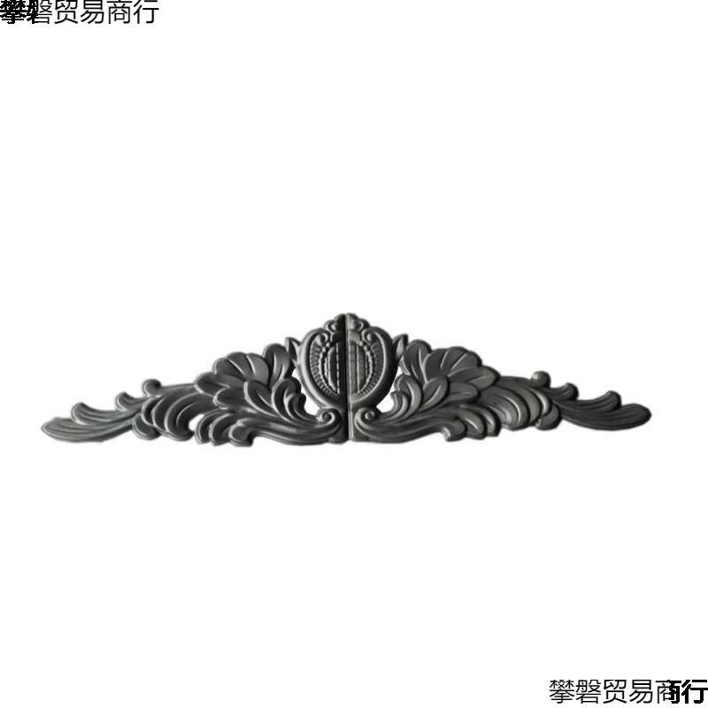 铁艺配件大门顶花冲压仿铝大门配件门头花铁花别墅门配件农村大门