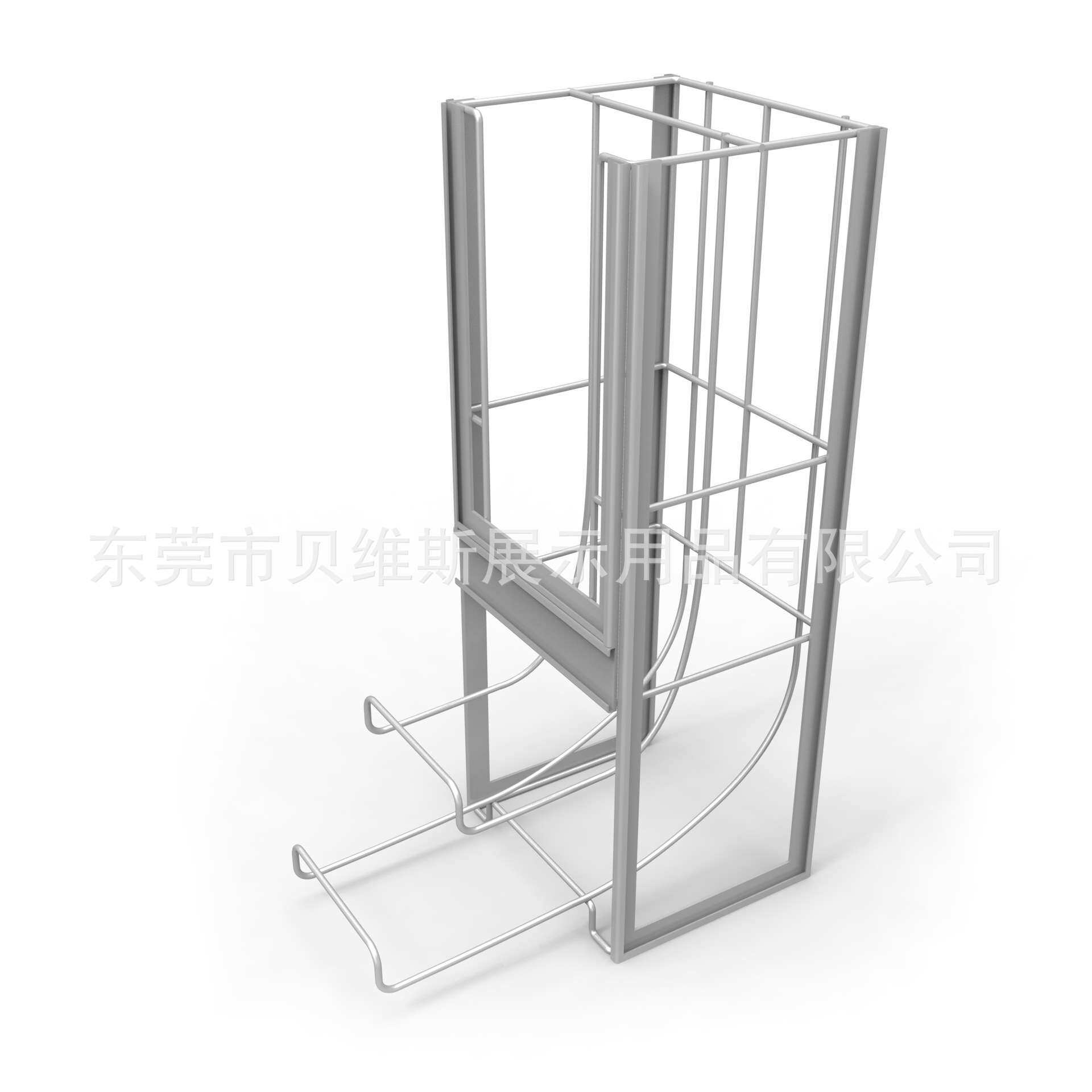 桌面金属展览展示架咖啡自动滑落架超市饮料陈列架商超置物架
