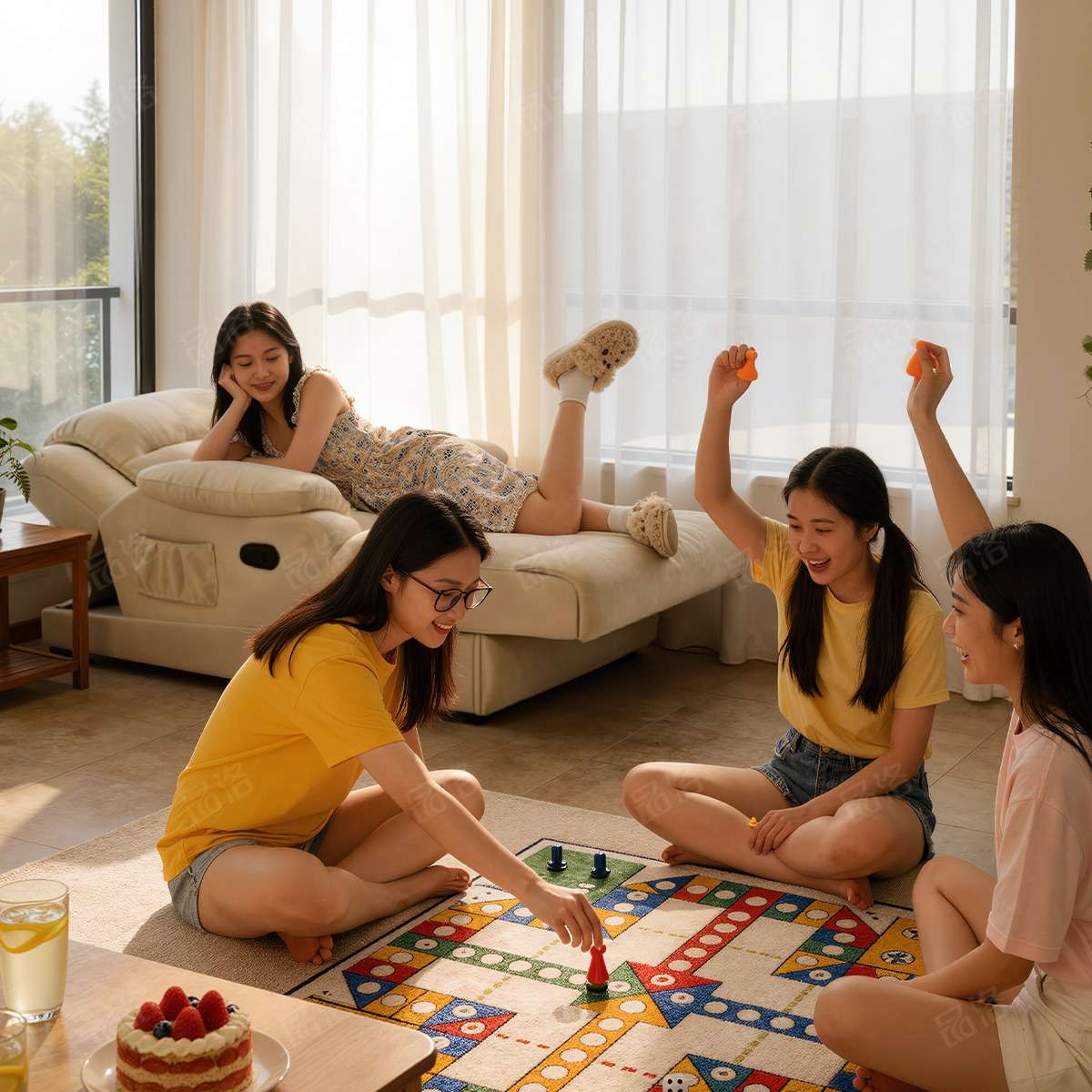 现代简约多功能电动贵妃躺椅卧室客厅沙发床懒人按摩功能椅美人榻