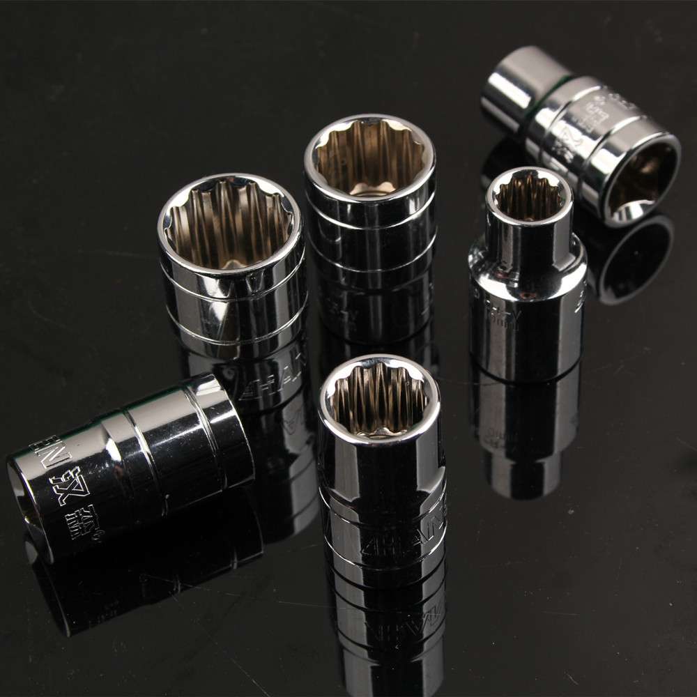汉森套筒组合工具 棘轮扳手套筒汽车维修套装套筒头工具组合