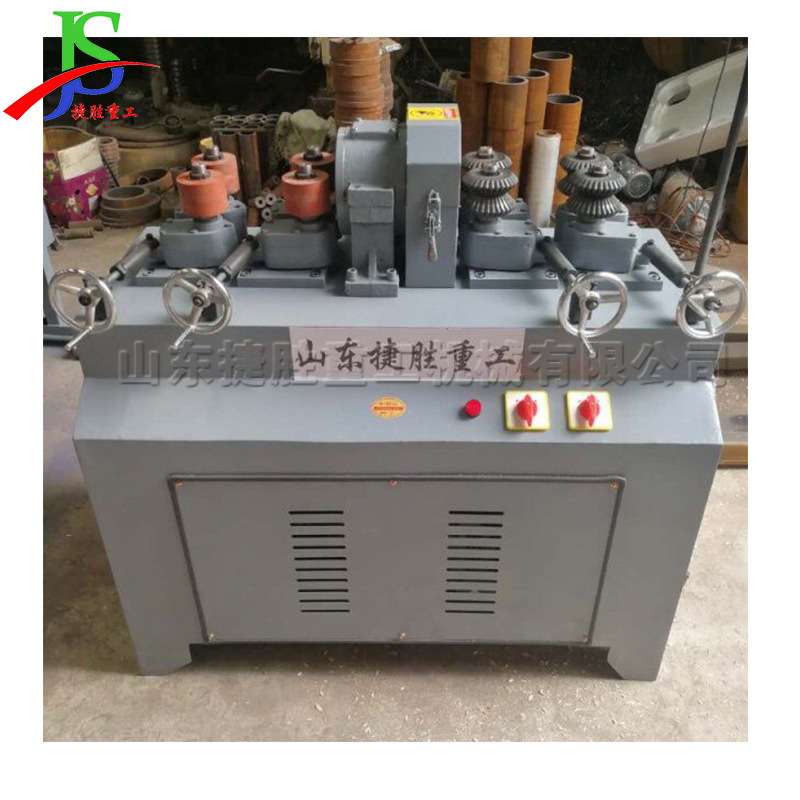 拖把杆圆棒锄头把制作机 小型木棒旋头设备 js-60型木工梳齿机