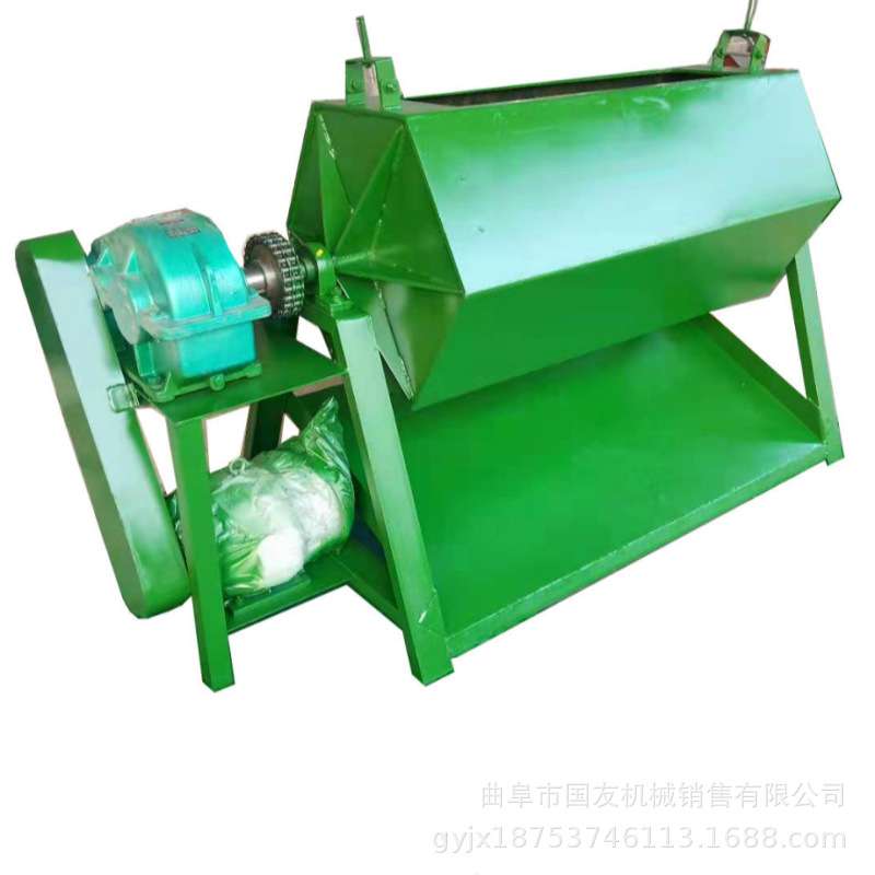 旧零件去油锈滚筒打磨机 汽车配件抛渣机 去毛刺六角滚筒抛光机