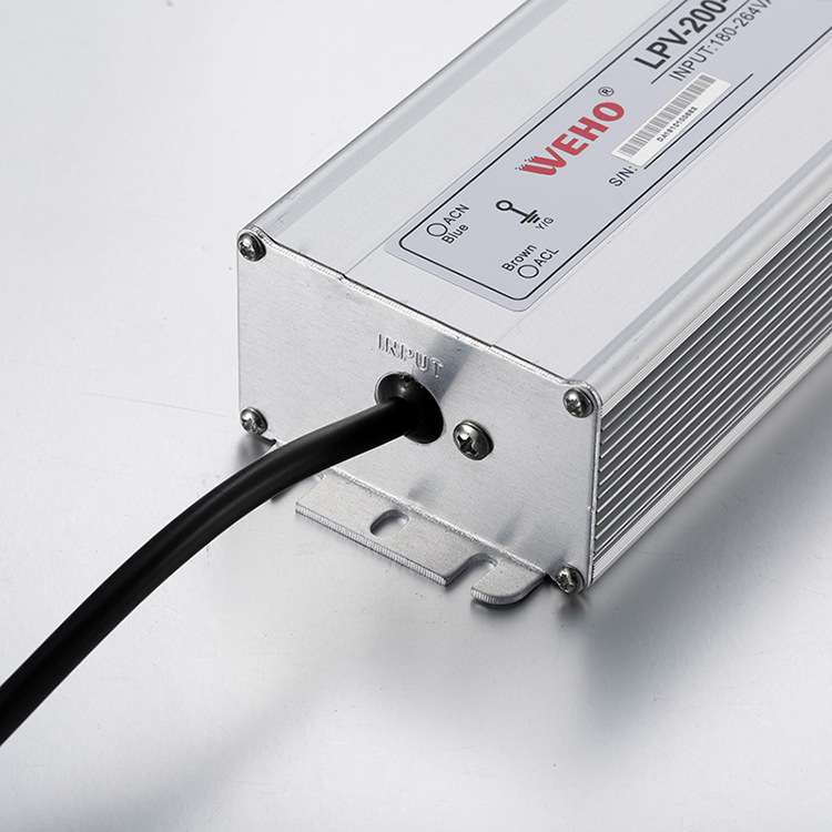 伟豪200W直流稳压电源24V防水电源小体积LPV-200-24V防水开关电源