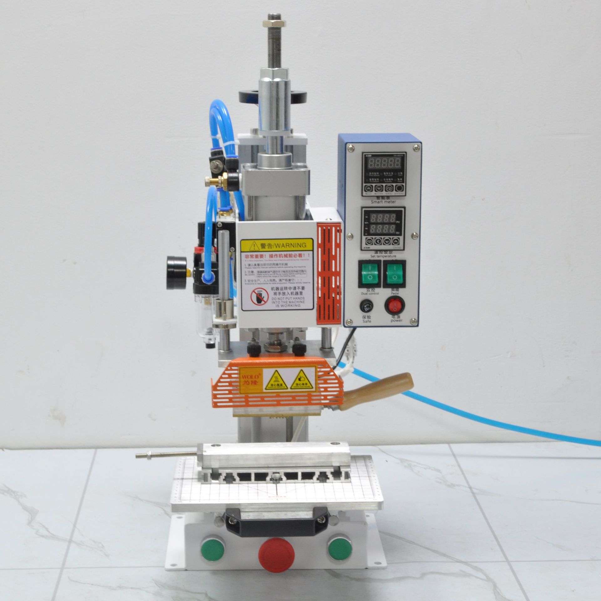 自动铅笔标志烫金烙印压痕机铅笔画笔定位架手柄T型槽热压机