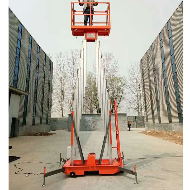 柴油自行式高空作业车 拖车曲臂式升降机全自行曲臂式升降机