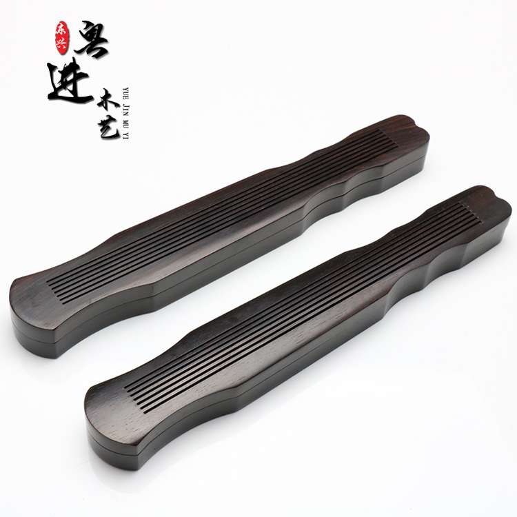 香具 紫光檀古琴线香盒卧香盒炉香道用品可雕刻LOGO厂家直供