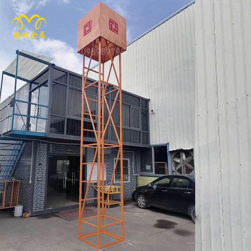 中国电建施工灯塔架子照明灯架架料场照明移动式探照灯架户外灯架