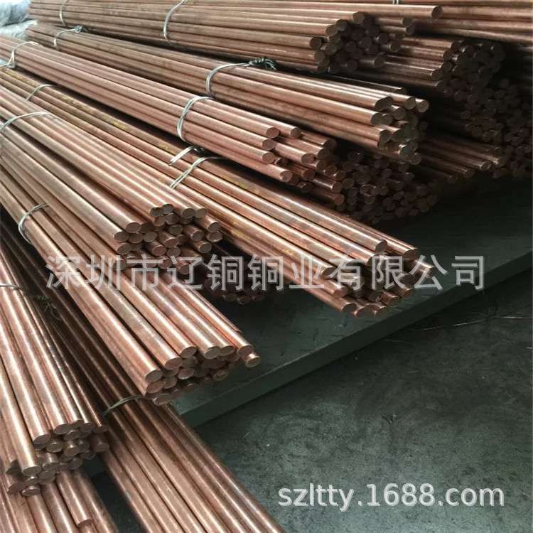 易车削锡磷青铜棒怎么卖 深圳辽铜大量 耐磨性能好磷铜圆棒