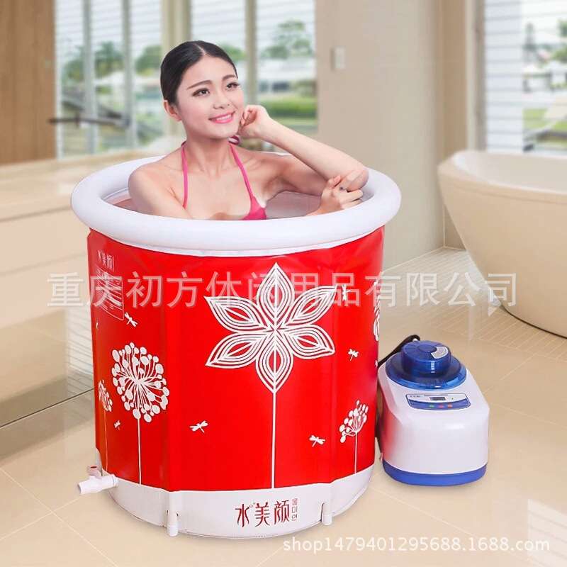 水美颜泡澡蒸熏两用浴桶带盖熏蒸机桑拿按摩汗蒸桶洗澡桶源头厂家