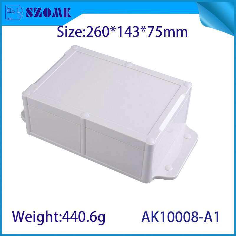 奥科姆导轨式仪表仪器壳体电源控制器接线盒塑料外壳AK10008A1-A2