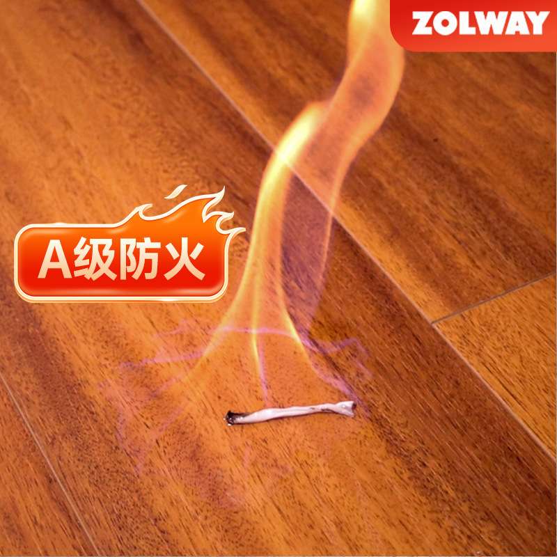 卓炜MGO防水地板室内耐磨卡扣式酒店翻新改造自铺木地板A级防火