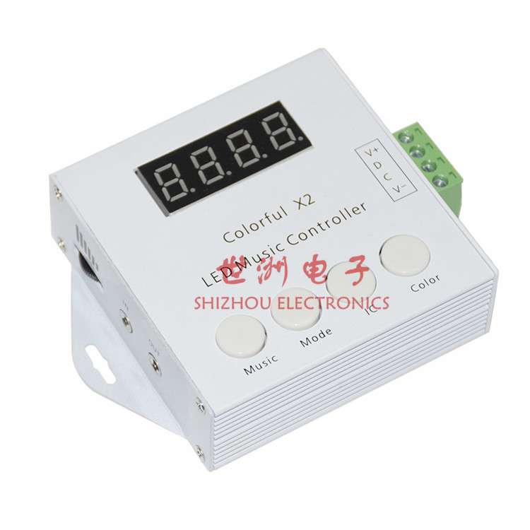 colorful X2幻彩音乐控制器全彩灯带半触摸1903 2811控制器5~24V