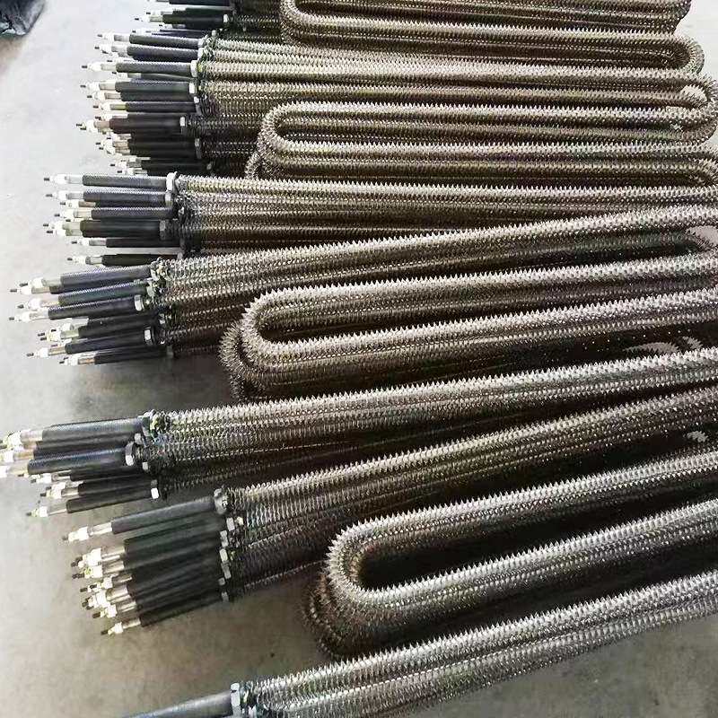 不锈钢加热管翅片管催化炉烘箱散热翅片发热棒加热器电加热电热