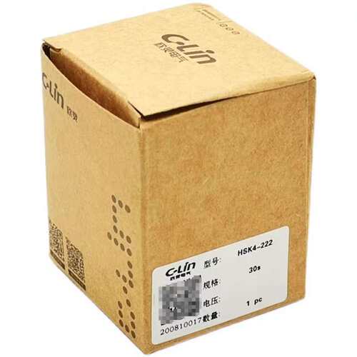 C-Lin欣灵空气延时头 HSK4-222 通电延时 30S 时间继电器 LA2-DT2