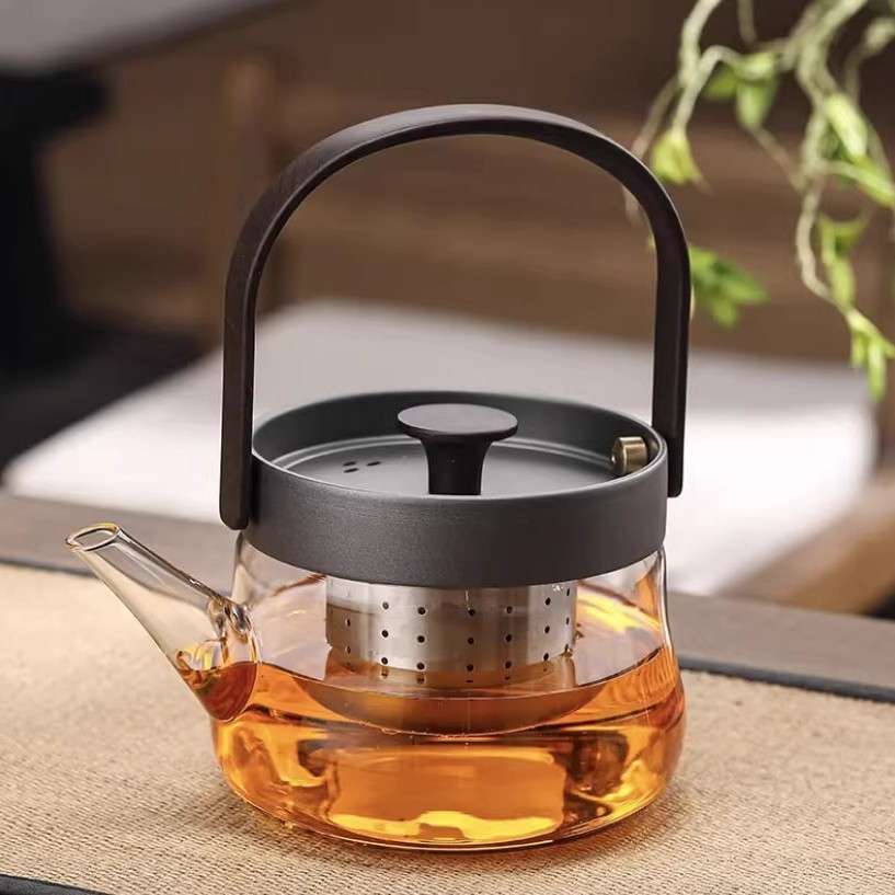 智蔚煮茶电陶炉定时保温玻璃煮茶器小烧水壶家用办公静音迷你套装