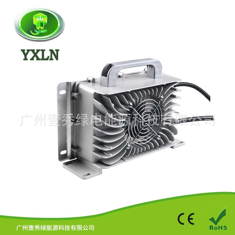 1200W IP67级智能充电器 36V 25A电动叉车铅酸电池智能车载充电器