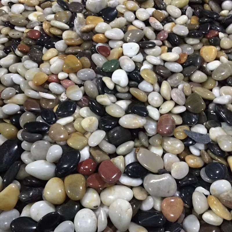 供应抛光鹅卵石 园林景观高光雨花石工程铺路鱼缸造景石头鹅卵石