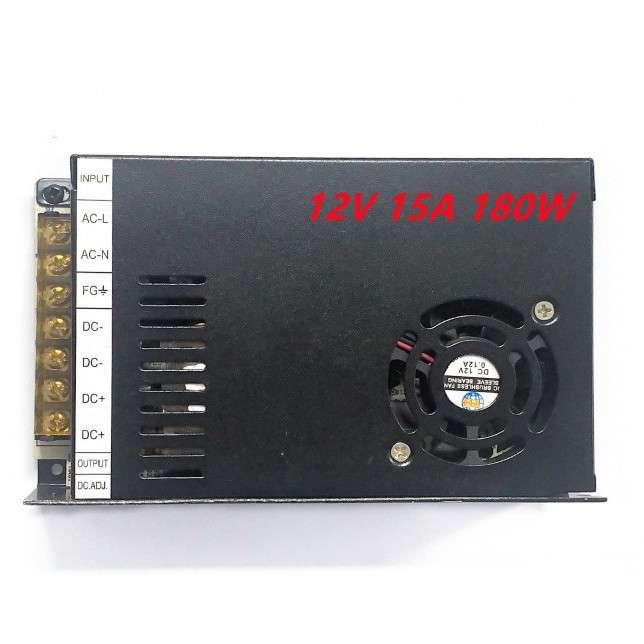 山胜直销12V/15A180W工业设备门禁安防山胜开关电源STEA-180-1H