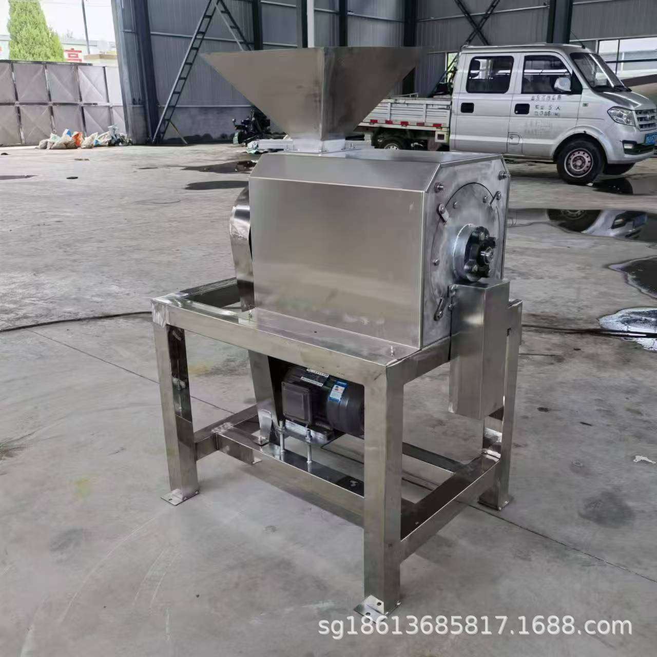 工业打浆设备 多功能葡萄山楂南瓜去籽打浆机 秋梨膏浆渣分离机