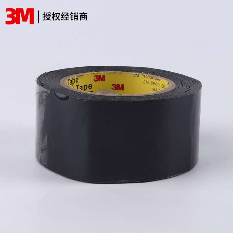 3M4929VHB双面胶泡棉胶带强粘防水耐高温 玻璃金属固定黑色双面胶
