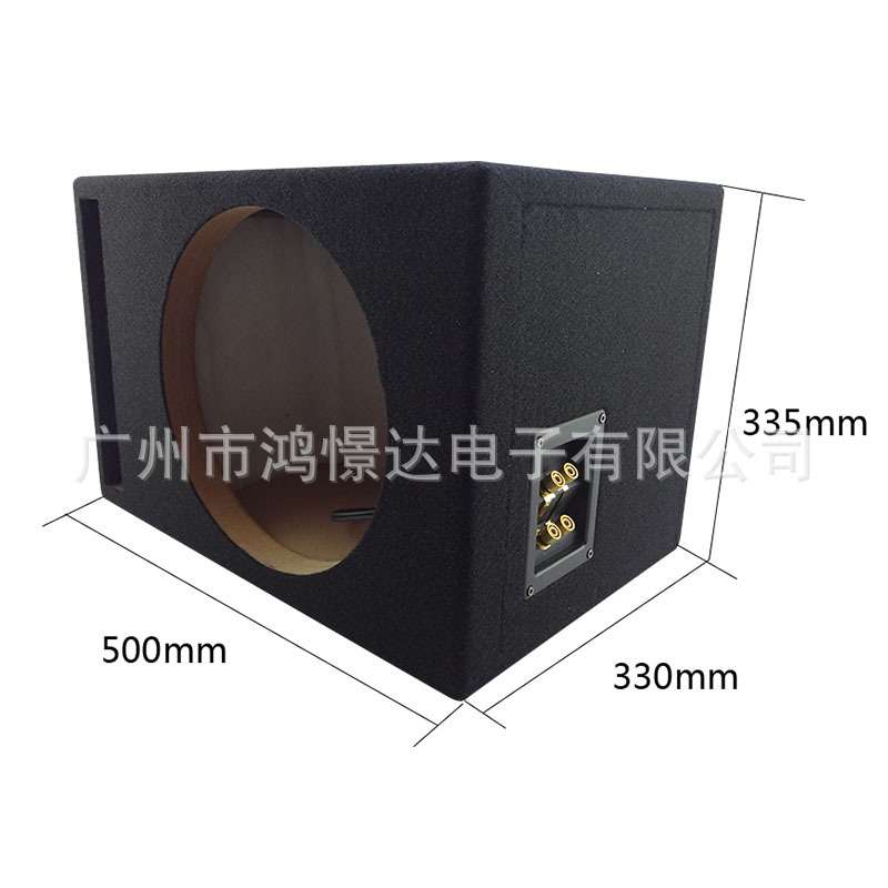 汽车音响喇叭空箱 少爷仔 SD-312 空箱 1.8厘中纤板加厚面板木箱