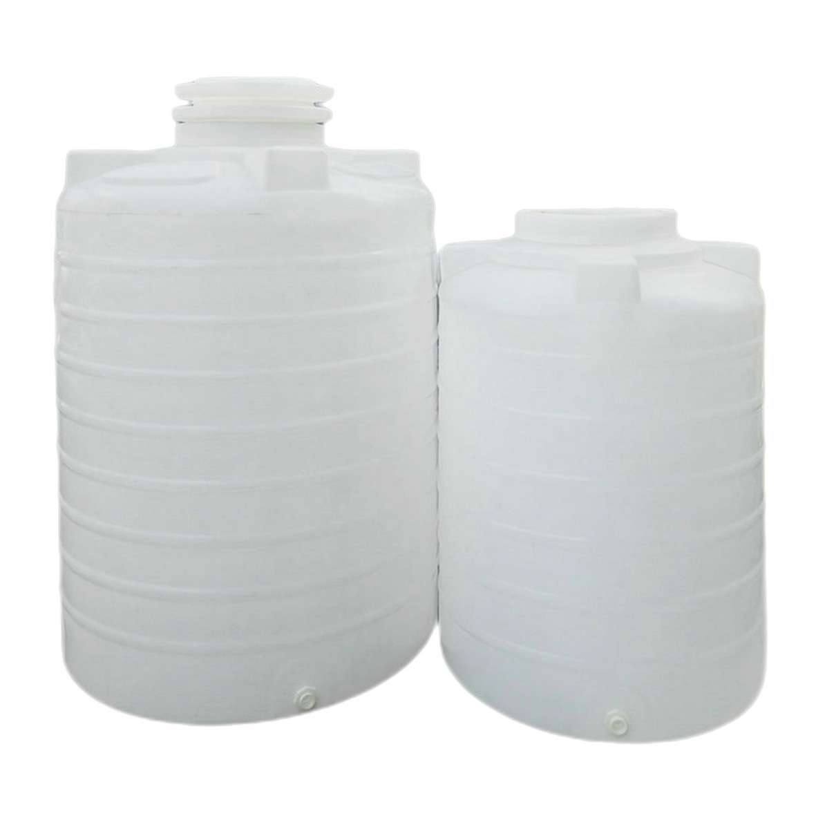 白色塑料水塔家用2吨大蓄水桶2方储水罐油罐2000L升污水处理水箱