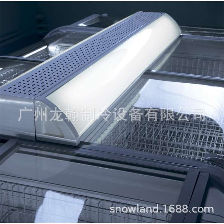 超市组合岛柜卧式冷冻柜水饺汤圆冻柜海鲜丸子速冻柜无霜雪糕柜