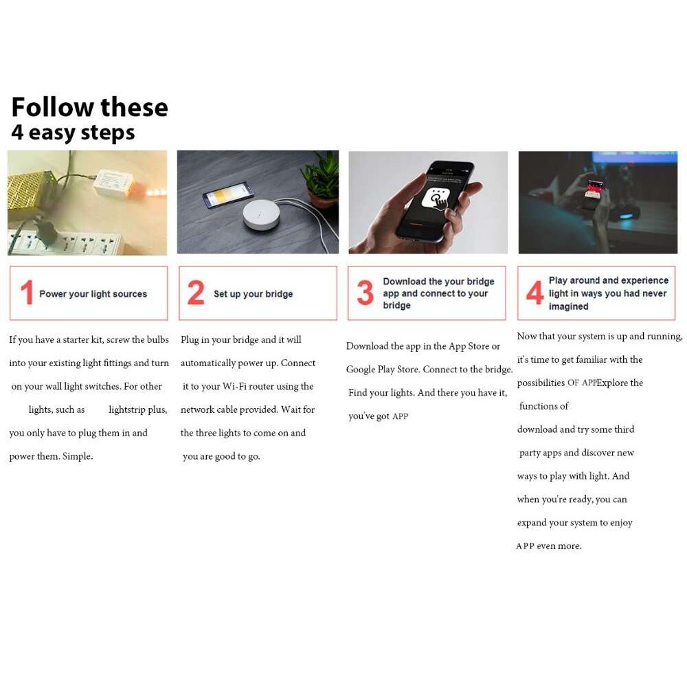 RGBW RGB ZIGBEE 灯带控制器 HUE APP控制器 亚马逊音箱连接